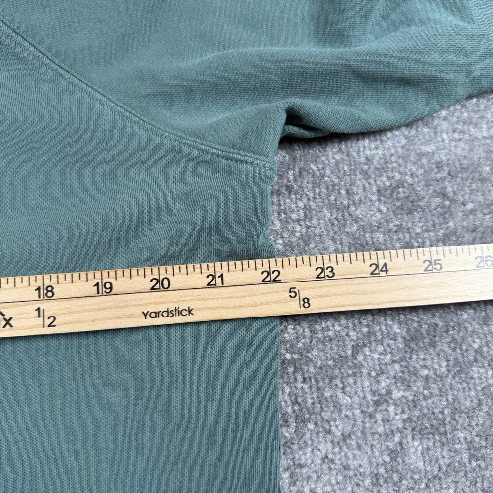 Patagonia Sweatshirt Women's Large Green Regular Fit Pastel P-6 Organic Cotton - Picture 4 of 5